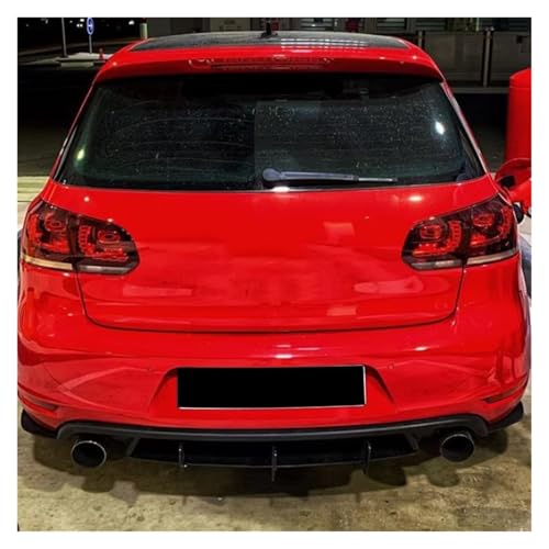 Kit diffuseur Golf 6 GTI en ABS robuste pour pare-chocs arrière - 3