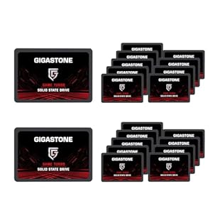 Gigastone SATA SSD 128GB (20er Pack) 2,  Zoll 3D NAND Bis zu 520MB/s interne SSD SATA III SSD Festplatte Kompatibel mit Laptop und PC Desktop Festkörper-Laufwerk 2, " SLC Cache Performance