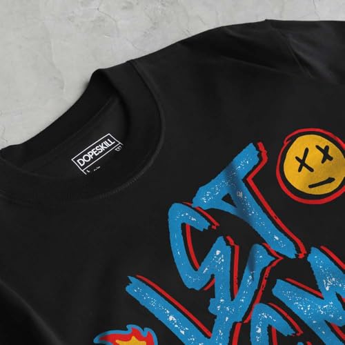Image of DopeSkill Graphic Tee Streetwear Hip Hop Hypebeast Unisex T-Shirt Sneaker Colour Matching Shirts Inspired Motivation Quotes