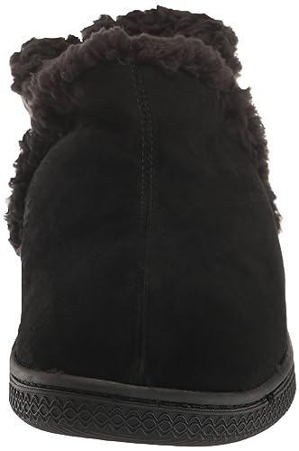 MUK LUKS Women's Faux Suede Mini Bootie Slipper2
