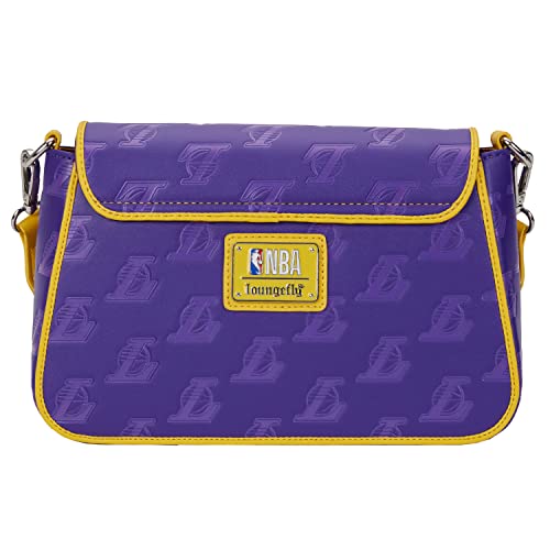 Loungefly NBA: Los Angeles Lakers Crossbody Bag4