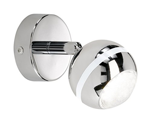 Preisvergleich Produktbild Trio Leuchten LED-Spot, Kunststoff chromfarbig, 828210106