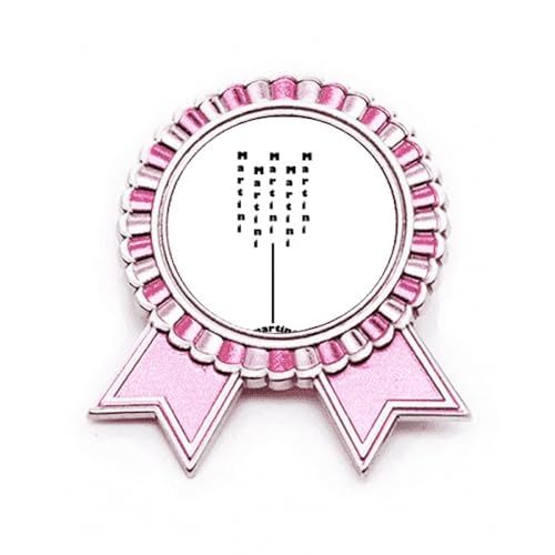 Broche Martini Art Déco pour personnaliser une veste en métal