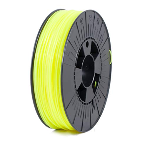 Ice Filaments ICEFIL1PLA037 Filamento PLA, 1.75 mm, 0.75 kg, Fluo Young Yellow