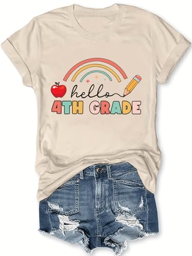 Back to School Tshirts Plus Size Tops First Day of School Tees Be Kind Shirt Teachers Appreciation Gift Shirts