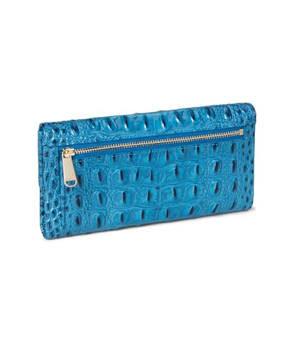 Image of BRAHMIN Cordelia Wallet - Vibrant Azure Melbourne