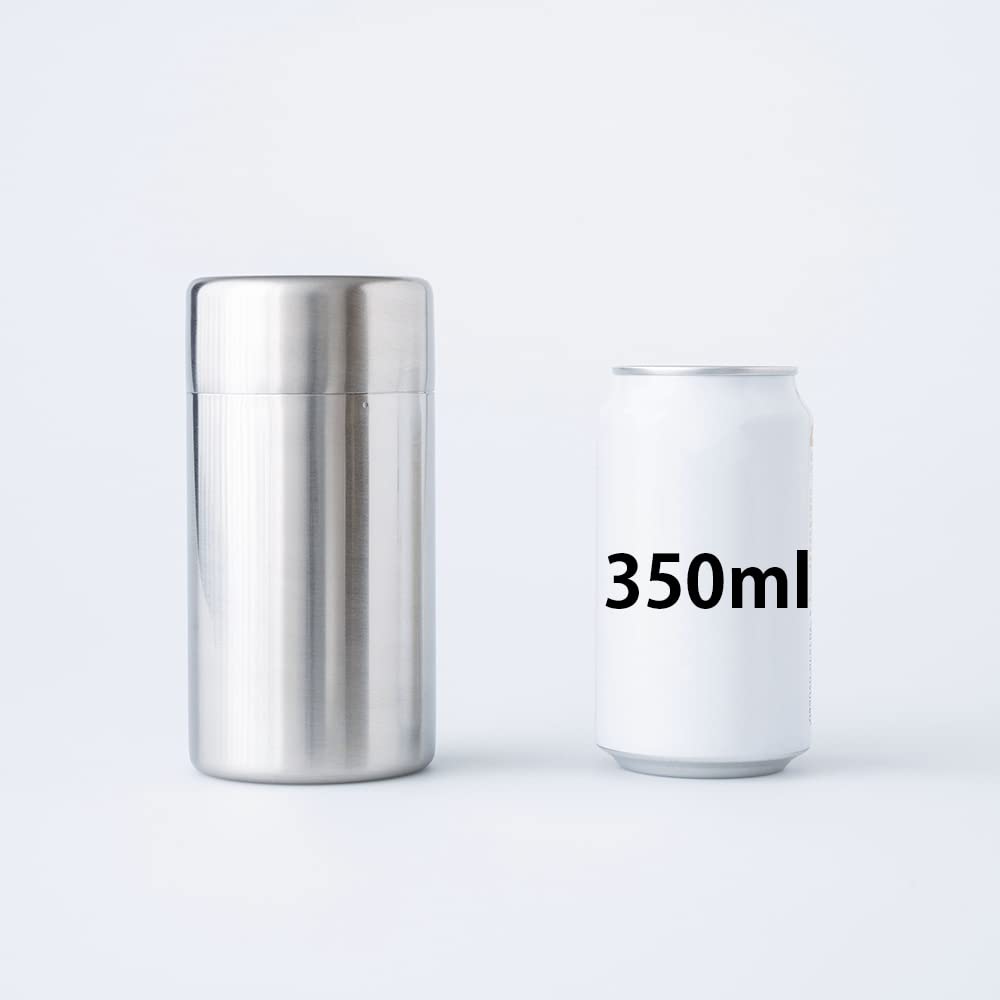 Amazon｜青芳 CASUAL PRODUCT ステンレスお茶缶 つや消し 220g
