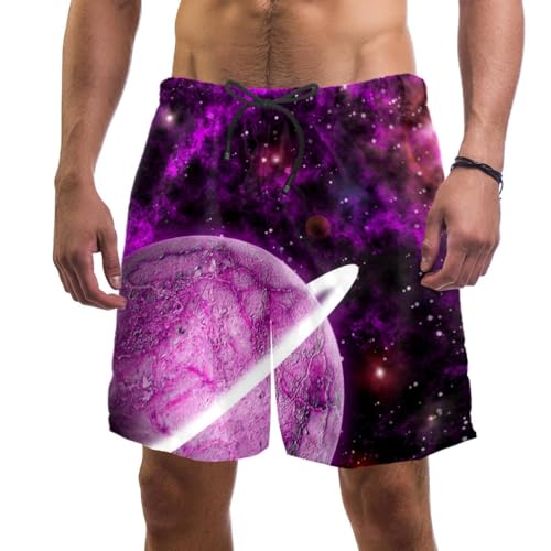 Swim shorts homme galaxie à séchage rapide pour le surf