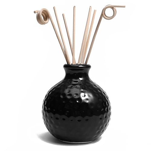 Image of Pure Source India Reed Diffuser Empty Ceramic Pot and 8 Pcs Reed Sticks .(Capacity 150 ML)