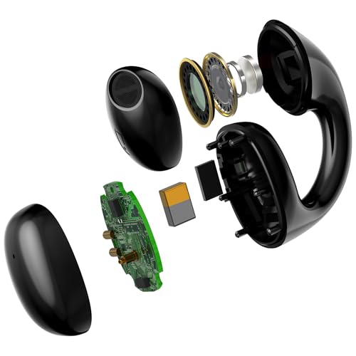 Image of iLive Electronics Clear Truly Wireless Open Ear Clip Earbuds, IAEBTO25B