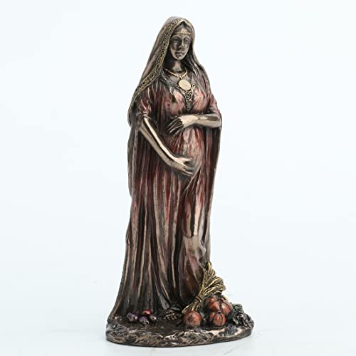 Figura de Diosa Madre en Resina con Acabado Bronce miniatura 6
