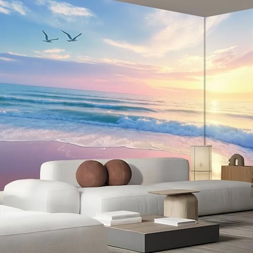 Fresque Murale Intissée Côte Naturelle Haute Définition Grand Format 400x280