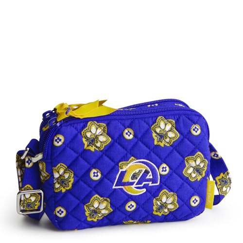 Image of Vera Bradley womens Cotton Small Stadium Crossbody Bag