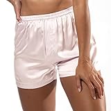 Fishers Finery Womens Pure Silk Boxers, 100% Silk Charmeuse