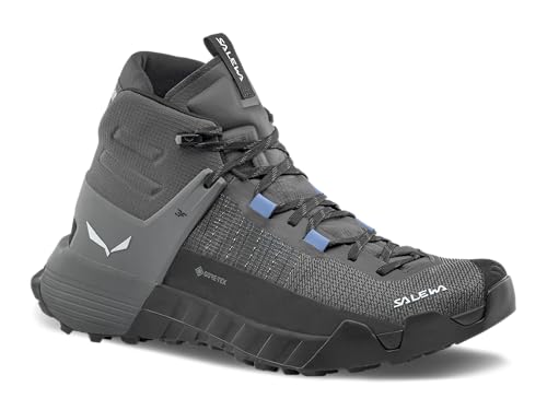 Salewa Wildfire NXT Mid GTX - Botas de senderismo y senderismo impermeables Gore-Tex para mujer, Onyx/Quiet Shade, 40 EU