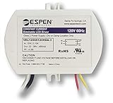Espen LED Driver, VEL12045120HDA-3, TRIAC Dimming, Constant Current, Max. 12W, 450mA, 120V Input Operating Voltage Range 22-28V