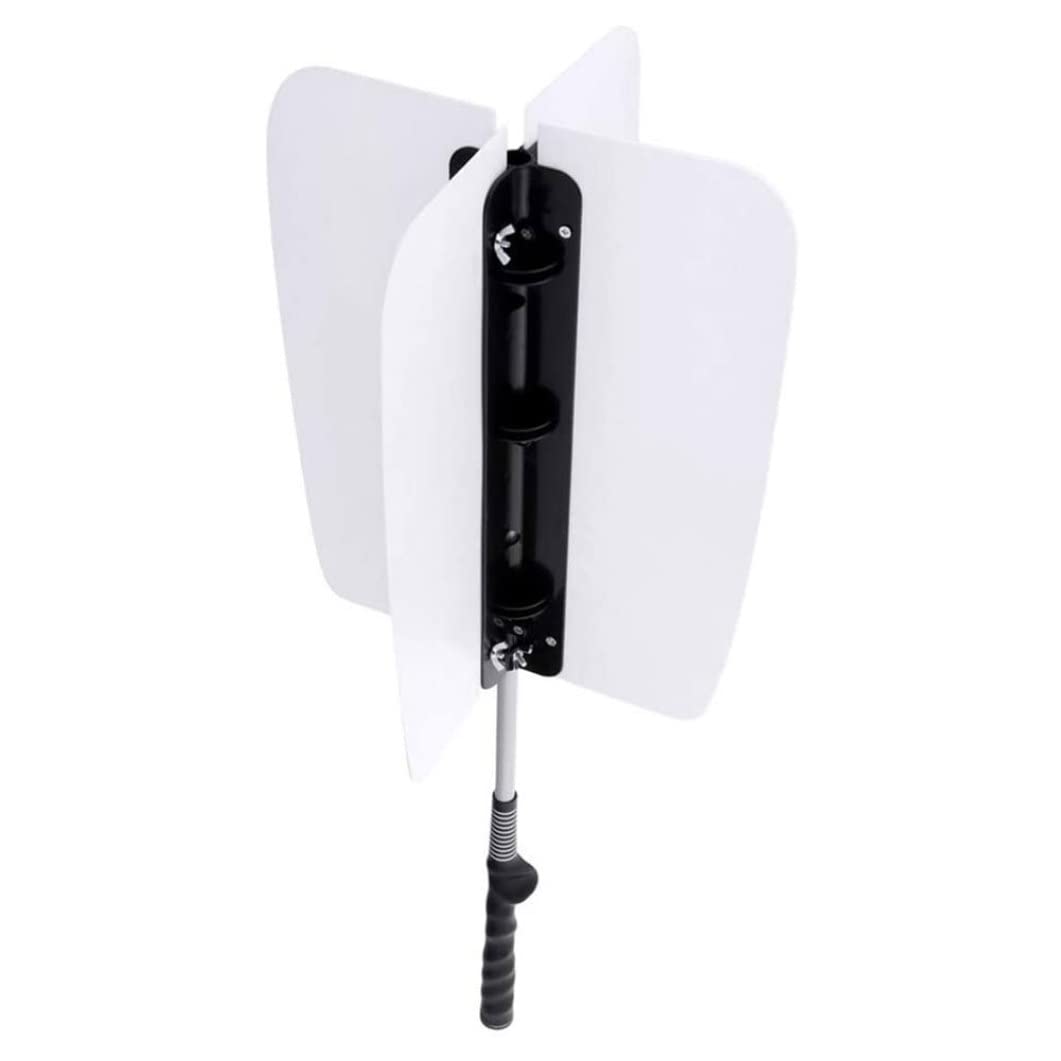 Golf Swing Training Aid Fan Golf Fan Trainer Power Resistance Trainer Power Swing Blanco #1