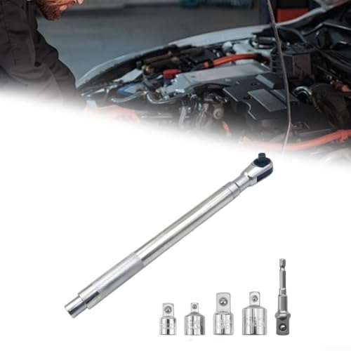 Llave de mano automática con cambio rápido para controladores de 1/2 pulgada y dados 4