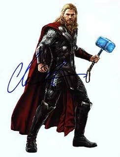 CHRIS HEMSWORTH (Avengers - Age of Ultron) 8x10 Male Celebrity Photo Signed In-Person