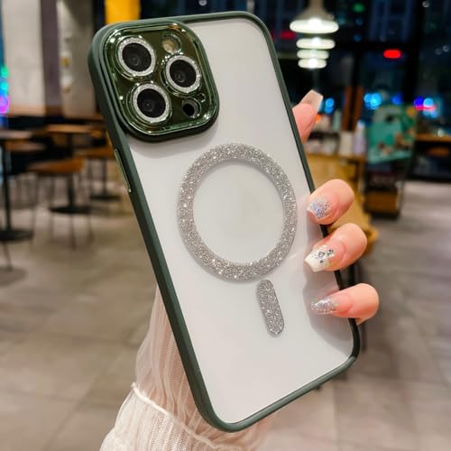 Coque magnétique iPhone 11 Pro Max antichoc de luxe avec charge sans fil