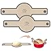 Silicone Bread Sling for Dutch Oven, Non Stick Reusable Bread Mat, 2PCS Sourdough Sling for Bread Making Accessories &amp; Sourdough Gifts