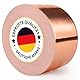 O³ Kupferband gegen Schnecken 50mm x 20m, Kupfer Klebeband selbstklebend, Schneckenschutz Hochbet, Electrical Tape EMI Abschirmung, Copper tape, Kupferklebeband