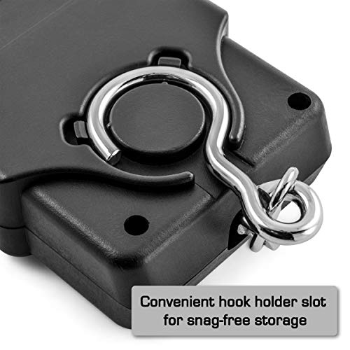 South Bend Digital Hanging Fishing Scale And Tape Measure With Backlit Lcd Display, 110Lb/50Kg Weight Capacity (Batteries Included) #TOP6