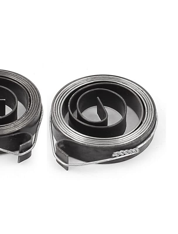 Tool parts 2pcs 8mm Width Metal Drill Press Quill Feed Return Coil Spindle Spring Assembly