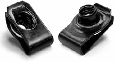 10Pcs 304 Stainless Steel Clip Nut M4/M5/M6/M8 Reed U Nuts Speed Clip