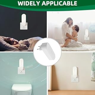 Purificateur d'Air Ionique Mini Air Purifier Plug-in Negative Ion Purifier Compact Élimine Odeurs/Poussières Purificateur D'air Ions Négatifs pour Chambre/Maison/Salon/Chambre d’Animaux