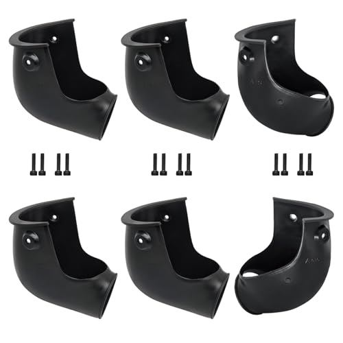 MoyanSuper Pool Table Pockets Replacement Pockets for Billiard Table Set of 6