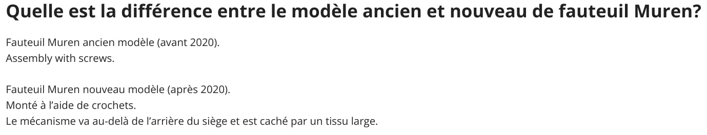 Bezug für MUREN Sessel altes Modell (vor dem 2020) (Dark beige A02)