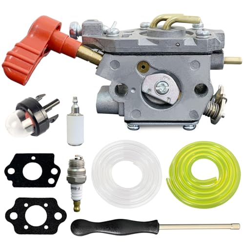 Ruixing OEM 753-08517 Carburetor for Troy-Bilt TB27BEC TB27BH TB27VH TB27BVEC MTD gas Leaf Blower parts Craftsman B235 B250 BV245 BV250 316791770 316791650 27cc 2-cycle full crank engine