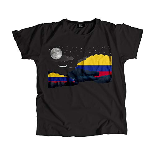 T-shirt Colombia Night Clouds anti-déformation coton respirant