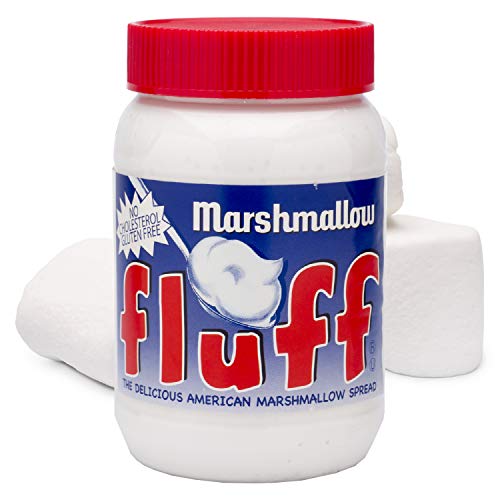 Fluff Marshmallow Spread 213g - Schaumzuckercreme mit Vanillegeschmack, Fluffnutter Brotaufstrich Cover