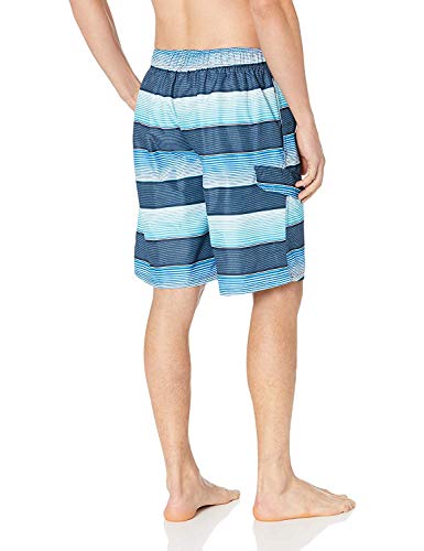 Image of Kanu Surf Men's Big Viper Extended Size Stripe Swim Trunk