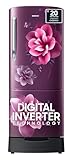 Samsung 183 L, 4 Star, Digital Inverter, Direct-Cool Single Door Refrigerator (RR20C1824CR/HL, Red, Camellia Purple, Base Stand Drawer)