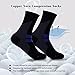 Kodal Copper Yarn Compression Socks Reduce Swelling Improve Circulation Comfortable Supportive for All-Day Wear(6 Pairs)