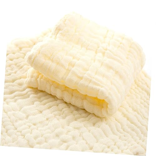 BESPORTBLE 6pcs Cotton Saliva Towels Hooded Bibs for Boys Girls Soft Drool Bibs Pinafore Multi-Functional Face Towel Pure Cotton Random Colors3