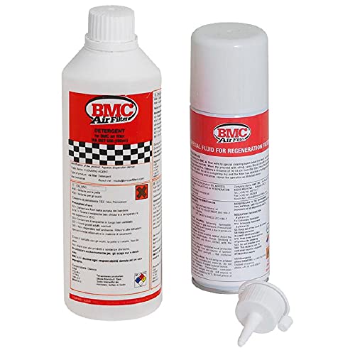 BMC Air Filter Cleaning Kit - Detergent and Spray Oil WA 200-500