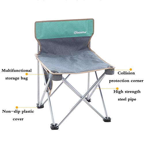 Chaise pliante aluminium haut de gamme pour camping et jardin