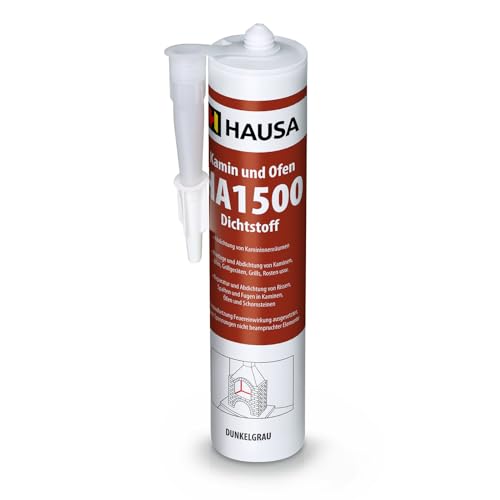 HAUSA Kamin Ofen Dichtstoff HA1500 310ml hitzebeständige...