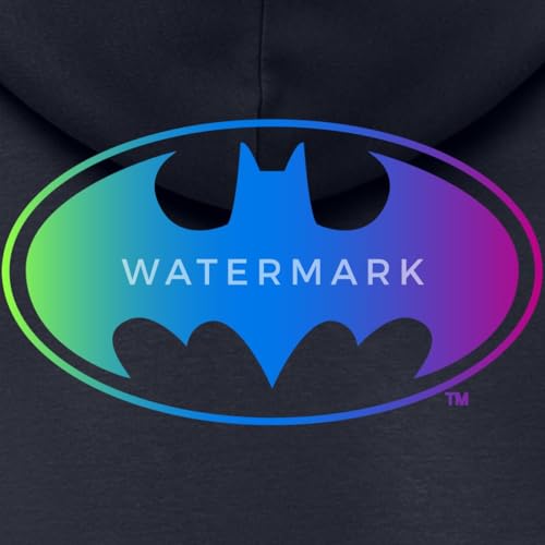 Sweat premium Batman enfant au logo irisé DC Comics de Spreadshirt - 3