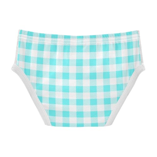 Square Blue Little Boys Cotton Briefs Soft Breathable Comfortable Tag-Free Underwear2
