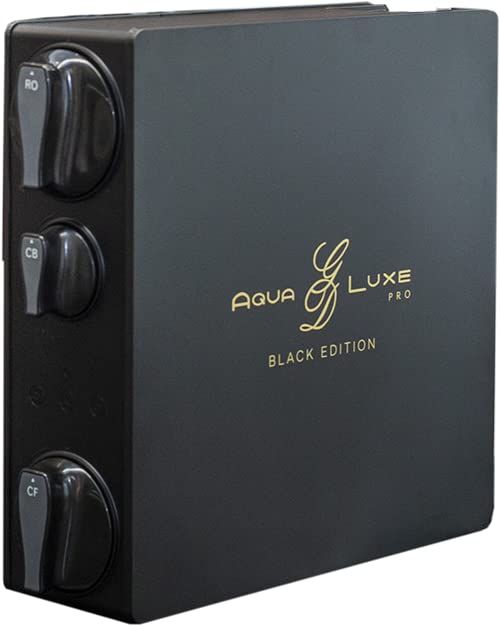 Aqualuxe Pro Black Edition Sistema de filtración por osmosis inversa