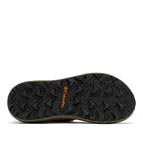 Columbia Sandália masculina Trailstorm Hiker com 3 tiras, Cordovan/âmbar dourado, 9