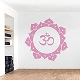 Om Yoga Meditation Fitness Wall Sticker
