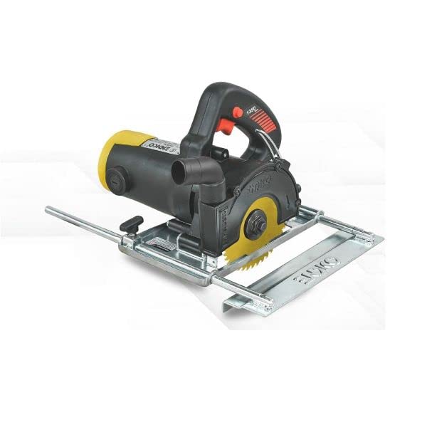 Endico Wood Cutter with Dust Exhaust and Scale 125mm SLOK30 Electric Cutting Machine for Wood