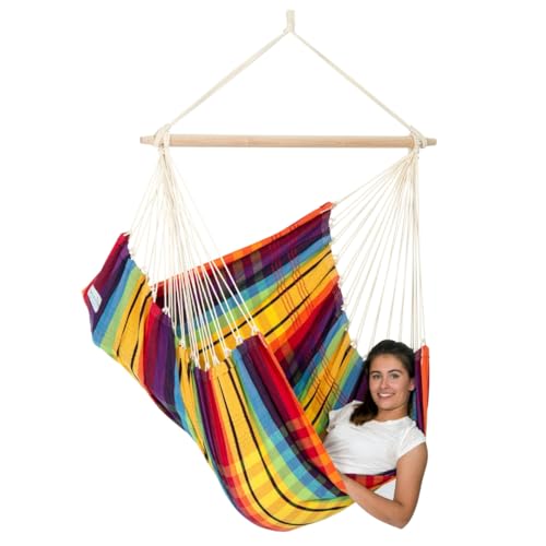 Amazonas AZ-2030290 Chaise-hamac Brasil (Arc-en-ciel)