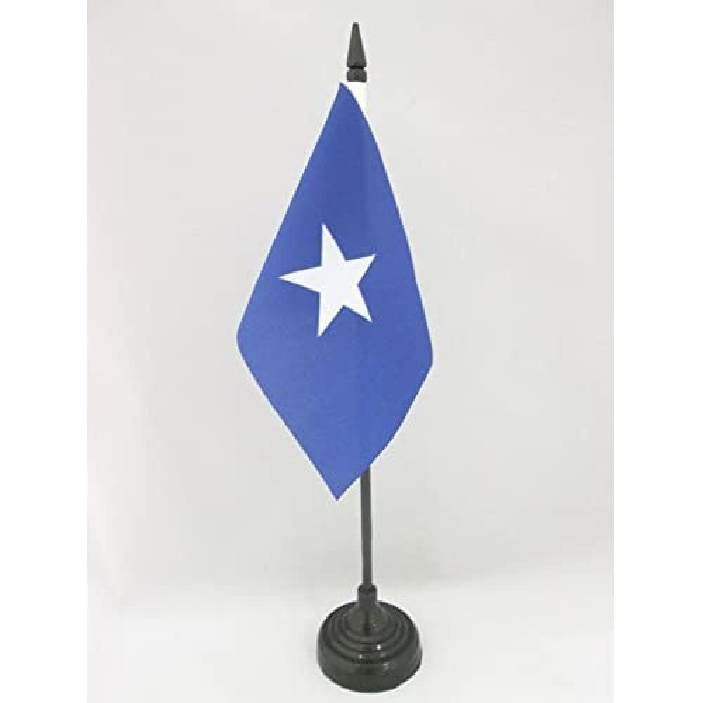AZ FLAG, Republic of West Florida Table Flag 4'' x 6'', Bonnie Blue Office Mini Banner 100% Polyester 15 x 10 cm